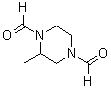 structure of CAS# 75336-90-2, 2-Methyl-1,4-Piperazinedicarboxaldehyde;1,4-Piperazinedicarboxaldehyde,2-Methyl-(9CI);2-METHYLPIPERAZINE-1,4-DICARBALDEHYDE