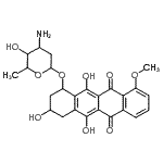CAS#: 75363-85-8， 3,5,12-Trihydroxy-10-methoxy-6,11-dioxo-1,2,3,4,6,11-hexahydro-1-tetracenyl 3-amino-2,3,6-trideoxyhexopyranoside