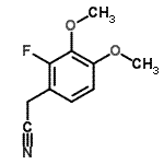 CAS#: 7537-08-8， (2-Fluoro-3,4-dimethoxyphenyl)acetonitrile