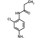 结构式 CAS# 754193-08-3, N-(4-氨基-2-氯苯基)丙酰胺