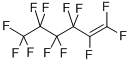 structure of CAS# 755-25-9, Perfluorohexene-1;Perfluorohex-1-Ene