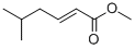 structure of CAS# 75513-56-3, Methyl 5-Methyl-2-Hexenoate;5-Methyl-2-Hexenoic Acid Methyl Ester;METHYL 5-METHYL-2-HEXENOATE