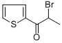 structure of CAS# 75815-46-2, 2-Bromo-1-(2-Thienyl)-1-Propanone;2-(2-Bromopropanoyl)Thiophene, 2-(2-Bromo-1-Oxoprop-1-Yl)Thiophene;1-Propanone, 2-Bromo-1-(2-Thienyl)- (6CI,9CI);2-Bromo-1-(Thiophen-2-Yl)Propan-1-One