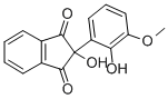 CAS#: 75840-15-2， 2-Hydroxy-2-(2-Hydroxy-3-Methoxyphenyl)Indene-1,3-Dione