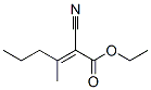 结构式 CAS# 759-54-6, 2-氰基-3-甲基己-2-烯酸乙酯