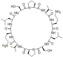 CAS#: 75993-96-3， (2,2'-L-Serine)-Gramicidin S