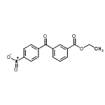 structure of CAS# 760192-94-7, Ethyl 3-(4-nitrobenzoyl)benzoate;3-Ethoxycarbonyl-4'-nitrobenzophenone
