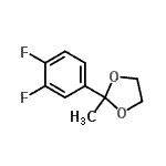 CAS#: 760211-65-2， 2-(3,4-Difluorophenyl)-2-methyl-1,3-dioxolane