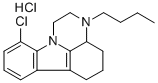 CAS#: 76061-76-2， 1,10-Trimethylene-2-Butyl-6-Chloro-1,2,3,4-Tetrahydropyrazino(1,2-a)Indole Hydrochloride