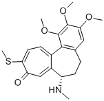 CAS#: 76129-11-8， (7S)-1,2,3-Trimethoxy-7-Methylamino-10-Methylsulfanyl-6,7-Dihydro-5H-Benzo[g]Heptalen-9-One