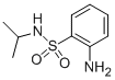 structure of CAS# 761435-31-8, 2-Amino-N-Isopropylbenzenesulfonamide;2-Amino-N-(Propan-2-Yl)Benzene-1-Sulfonamide;N-Isopropyl 2-Aminobenzenesulfonamide;2-Amino-N-Isopropylbenzenesulfonamide