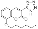 CAS#: 76239-32-2， 8-Hexoxy-3-(2H-Tetrazol-5-Yl)Chromen-2-One