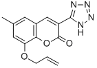 CAS#: 76239-46-8， 6-Methyl-8-Prop-2-Enoxy-3-(2H-Tetrazol-5-Yl)Chromen-2-One