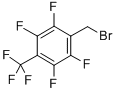 structure of CAS# 76437-40-6, 2,3,5,6-Tetrafluoro-4-(Trifluoromethyl)Benzyl Bromide;4-(Trifluoromethyl)-2,3,5,6-Tetrafluorobenzyl Bromide;Benzene, 1-(Bromomethyl)-2,3,5,6-Tetrafluoro-4-(Trifluoromethyl)-;Ttbb