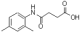 CAS#: 76475-63-3， 4-[(2,4-Dimethylphenyl)amino]-4-oxobutanoic acid