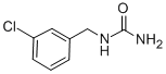 structure of CAS# 76502-61-9, 3-Chlorobenzyl Urea;N-(3-CHLOROBENZYL)UREA;3-Chlorobenzylurea,98%;1-(3-Chlorobenzyl)Urea