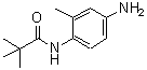 结构式 CAS# 765291-41-6, N-(4-氨基-2-甲基苯基)-2,2-二甲基丙酰胺