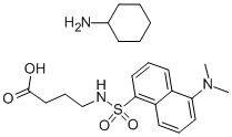 CAS#: 76563-43-4， Dansyl-gamma-Amino-N-Butyric Acid Cyclohexylammonium Salt