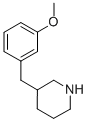 结构式 CAS# 766487-11-0, 3-(3-甲氧基-苄基)-哌啶