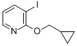 structure of CAS# 766557-62-4, 2-Cyclopropylmethoxy-3-Iodo-Pyridine;Ambad183