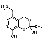 CAS 登录号：767569-06-2， 5-乙基-2,2,8-三甲基-4H-1,3-二恶英并[4,5-c]吡啶