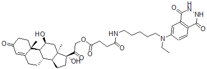 CAS#: 76773-85-8， Cortisol-Aminopentylethylisoluminol Conjugate