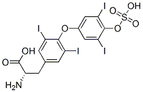 CAS#: 77074-49-8， (2S)-2-Amino-3-[4-(3,5-Diiodo-4-Sulfooxyphenoxy)-3,5-Diiodophenyl]Propanoic Acid