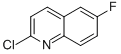 structure of CAS# 77119-53-0, 2-Chloro-6-Fluoroquinoline;6-FLUORO-2-CHLORO-QUINOLINE;2-CHLORO-6-FLUOROQUINOLINE