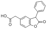 CAS#: 77143-67-0， 2-(2-Oxo-3-Phenyl-3H-1-Benzofuran-5-Yl)Acetic Acid