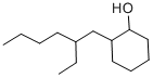 structure of CAS# 77189-05-0, 2-(beta-Ethylhexyl)-1-Cyclohexanol;2-(2-Ethylhexyl)-1-Cyclohexanol;St5443139;Cyclohexanol, 2-(2-Ethylhexyl)-