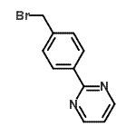 CAS 登录号：77232-37-2， 2-[4-(溴甲基)苯基]嘧啶
