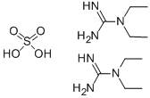 结构式 CAS# 77297-00-8, 1,1-二乙基胍硫酸盐