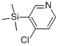 structure of CAS# 77332-85-5, 4-Chloro-3-Trimethylsilanyl-Pyridine;4-CHLORO-3-TRIMETHYLSILANYL-PYRIDINE;4-Chloro-3-(Trimethylsilyl)Pyridine