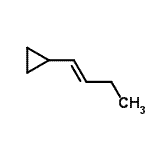 CAS#: 7736-35-8， (1E)-1-Buten-1-ylcyclopropane