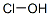 CAS#: 7790-92-3， Hypochlorous Acid