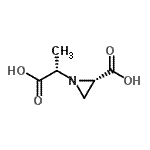 CAS#: 779310-35-9， (2S)-1-[(1S)-1-Carboxyethyl]-2-aziridinecarboxylic acid