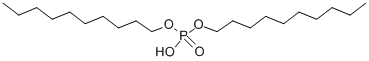 structure of CAS# 7795-87-1, Phosphoric Acid Di-N-Decyl Ester;Decyl Phosphate;Nsc 309954