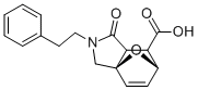 structure of CAS# 77960-22-6, (3aa,6a,7a,7ab)-1,2,3,6,7,7a-Hexahydro-1-oxo-2-(2-phenylethyl)-3a,6-Epoxy-3aH-isoindole-7-carboxylic acid