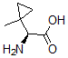 结构式 CAS# 78213-60-2, (2S)-2-氨基-2-(1-甲基环丙基)乙酸