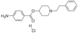 CAS#: 78219-62-2， (1-Phenethylpiperidin-4-Yl) 4-Aminobenzoate Hydrochloride