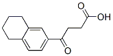 structure of CAS# 785-17-1, 5,6,7,8-Tetrahydro-gamma-Oxonaphthalene-2-Butyric Acid;4-Oxo-4-Tetralin-6-Yl-Butanoic Acid;4-Oxo-4-(6-Tetralinyl)Butanoic Acid;4-Keto-4-Tetralin-6-Yl-Butyric Acid