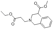 structure of CAS# 78987-79-8, Methyl 3-[(3-Ethoxy-3-Oxopropyl)-(Phenylmethyl)Amino]-2-Methylpropanoate;Methyl 3-[(3-Ethoxy-3-Oxo-Propyl)-(Phenylmethyl)Amino]-2-Methyl-Propanoate;3-[(3-Ethoxy-3-Oxopropyl)-(Phenylmethyl)Amino]-2-Methylpropanoic Acid Methyl Ester;3-[Benzyl-(3-Ethoxy-3-Keto-Propyl)Amino]-2-Methyl-Propionic Acid Methyl Ester