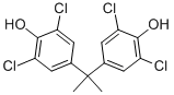 structure of CAS# 79-95-8, 4,4'-(1-Methylethylidene)Bis[2,6-Dichloro-Phenol;2,6-Dichloro-4-[1-(3,5-Dichloro-4-Hydroxy-Phenyl)-1-Methyl-Ethyl]Phenol;2,6-Dichloro-4-[1-(3,5-Dichloro-4-Hydroxyphenyl)-1-Methylethyl]Phenol;2,6-Dichloro-4-[2-(3,5-Dichloro-4-Hydroxy-Phenyl)Propan-2-Yl]Phenol