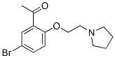 CAS#: 79010-27-8， 1-[5-Bromo-2-(2-Pyrrolidin-1-Ylethoxy)Phenyl]Ethanone