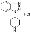 结构式 CAS# 79098-80-9, 1-(4-哌啶基)-1H-1,2,3-苯并三唑盐酸盐