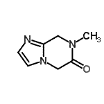 CAS 登录号：791008-95-2， 7-甲基-7,8-二氢咪唑并[1,2-a]吡嗪-6(5H)-酮