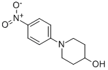 结构式 CAS# 79421-45-7, 4-羟基-1-(4-硝基苯基)哌啶