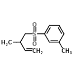 CAS#: 794533-45-2， 1-Methyl-3-[(2-methyl-3-buten-1-yl)sulfonyl]benzene