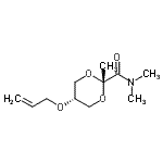 CAS#: 795302-08-8， cis-5-(Allyloxy)-N,N,2-trimethyl-1,3-dioxane-2-carboxamide