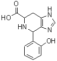 structure of CAS# 79638-54-3, 4-(2-Hydroxyphenyl)-4,5,6,7-tetrahydro-1H-imidazo[4,5-c]pyridine-6-carboxylic acid;4-(2-hydr<wbr>oxyphenyl<wbr>)-4,5,6,7<wbr>-tetrahyd<wbr>ro-1H-imi<wbr>dazo[4,5-<wbr>c]pyridin<wbr>e-6-carbo<wbr>xylic acid;4-(2-Hydr<wbr>oxy-pheny<wbr>l)-4,5,6,<wbr>7-tetrahy<wbr>dro-1H-im<wbr>idazo[4,5<wbr>-c]pyridi<wbr>ne-6-carb<wbr>oxylic ac<wbr>id;4-(2-Hydr<wbr>oxy-pheny<wbr>l)-4,5,6,<wbr>7-tetrahy<wbr>dro-1H-im<wbr>idazo[4,5<wbr>-c]pyridi<wbr>ne-6-carb<wbr>oxylicacid
